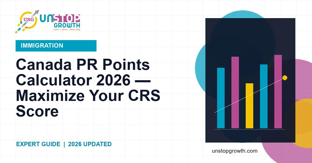 Canada PR Points Calculator 2026 — How to Estimate Your CRS