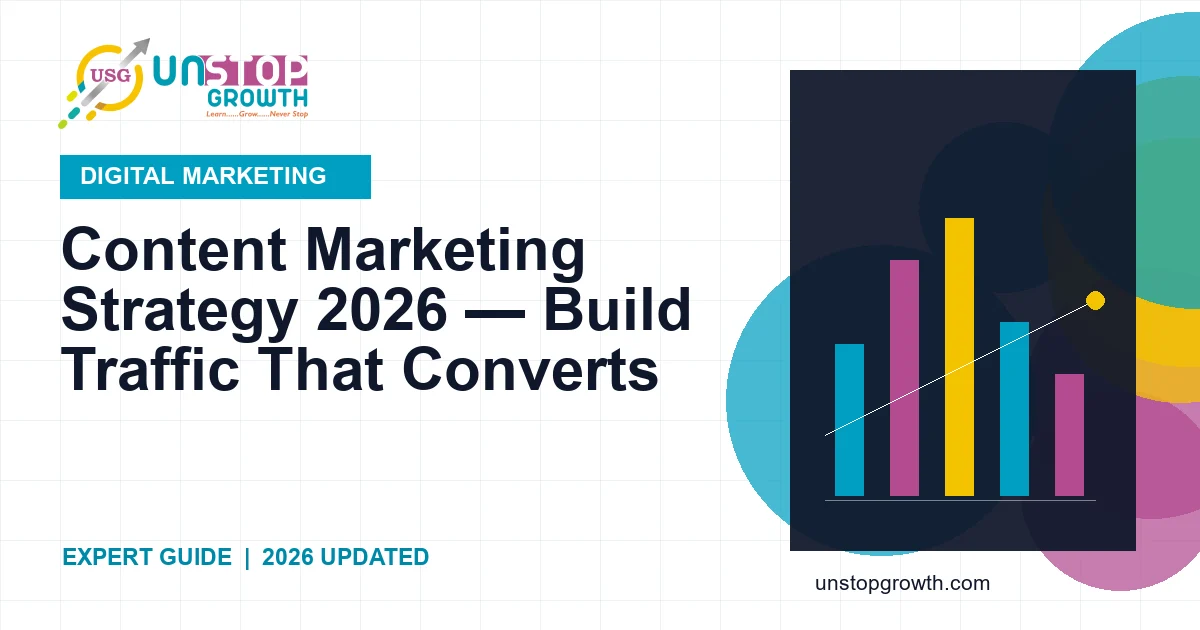 Content Marketing Strategy 2026 — Drive Traffic & Leads