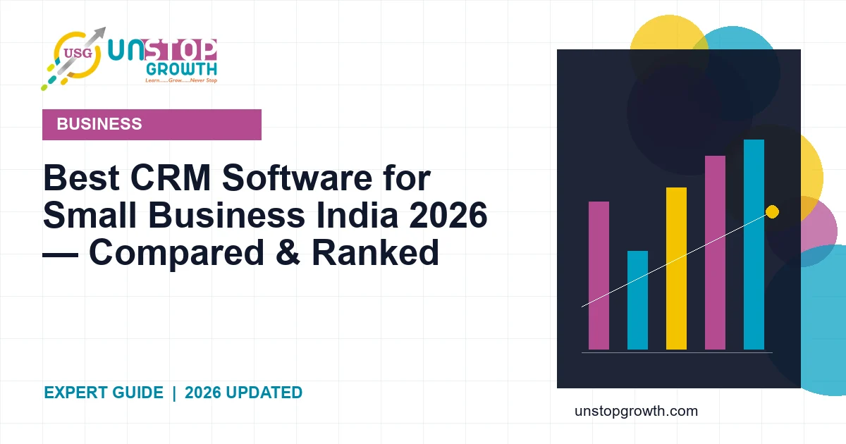 Best CRM Software for Small Business India 2026