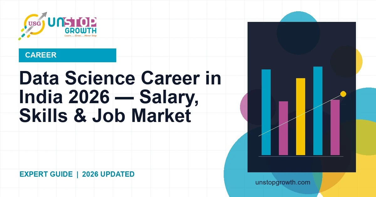 Data Science Career in India 2026 — Roadmap & Salary