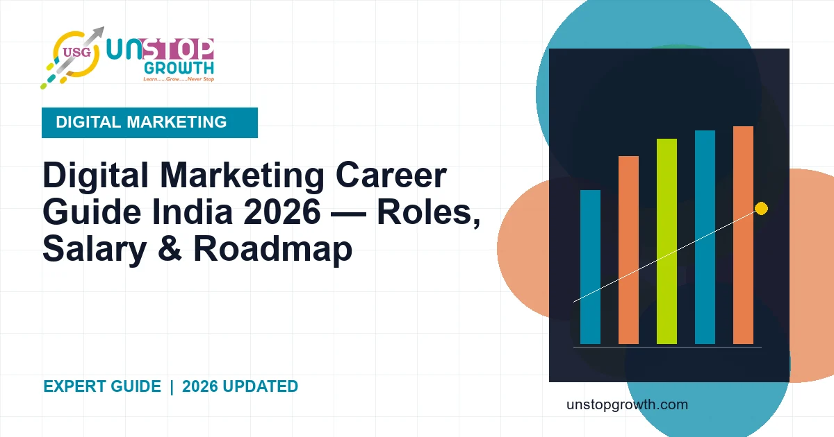Digital Marketing Career Guide India 2026 — Roadmap