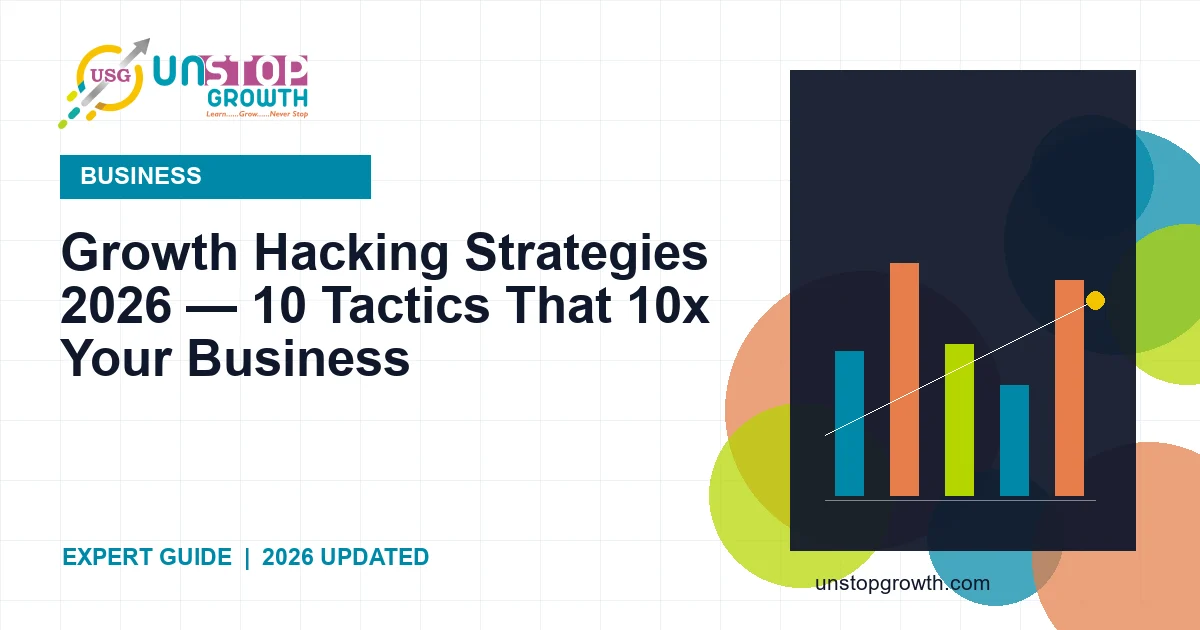 Growth Hacking Strategies 2026 — 15 Tactics That Work