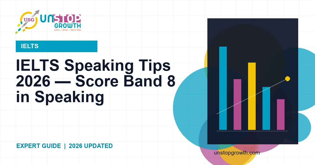 IELTS Speaking Tips 2026 — Score Band 8 in Speaking