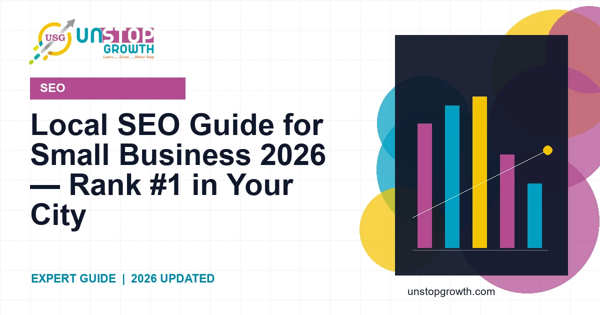 Local SEO Guide for Small Business 2026 — Page 1 Strategies