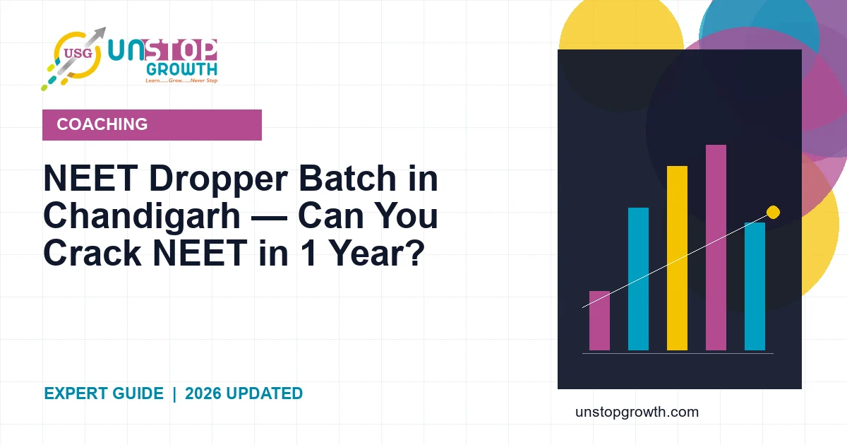 NEET Dropper Batch in Chandigarh — Crack NEET in 1 Year
