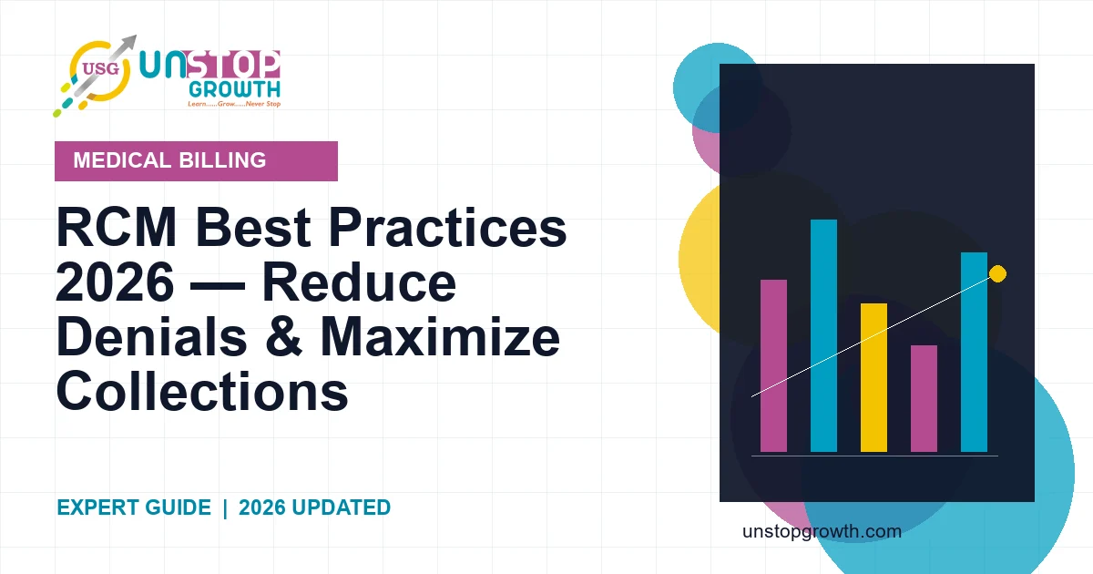 RCM Best Practices USA 2026 — Maximise Revenue Recovery