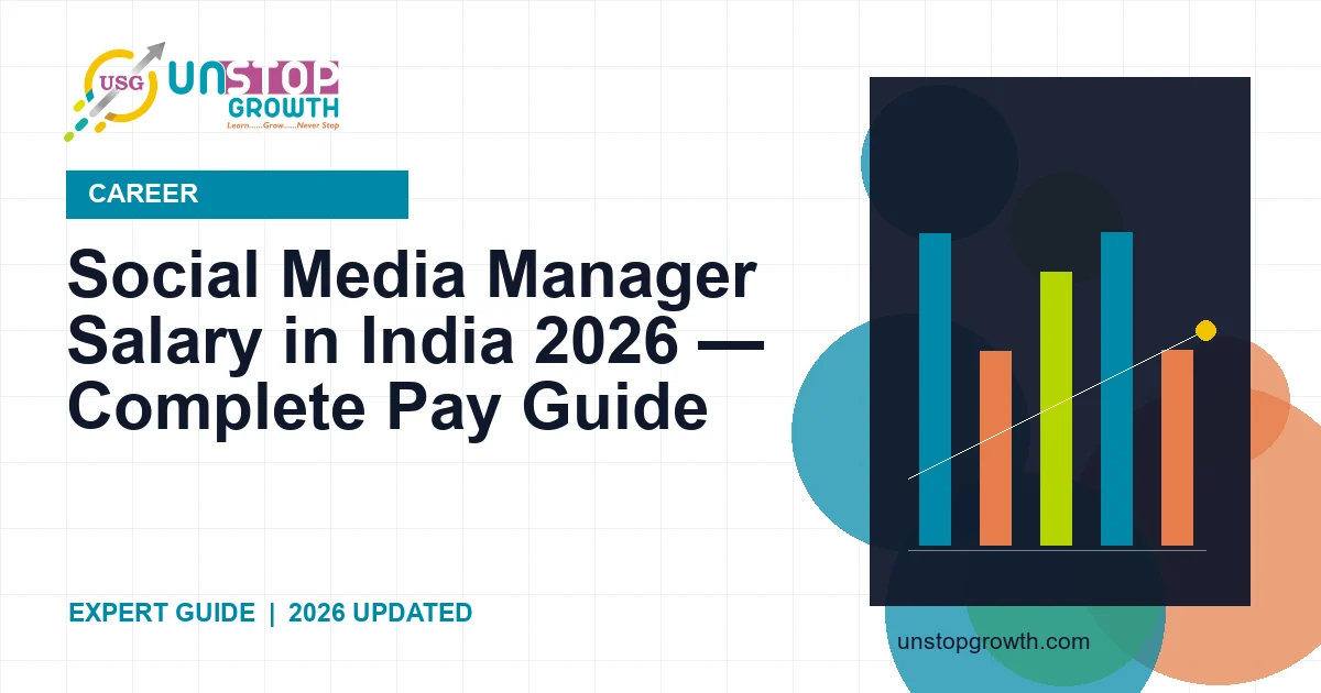 Social Media Manager Salary in India 2026 — Full Breakdown